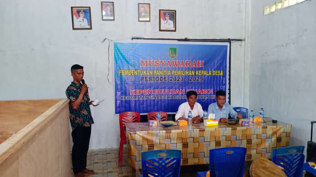 MUSYAWARAH PEMBENTUKAN PANITIA PEMILIHAN KEPALA DESA (PENGHULU) TAHUN 2023 -2029