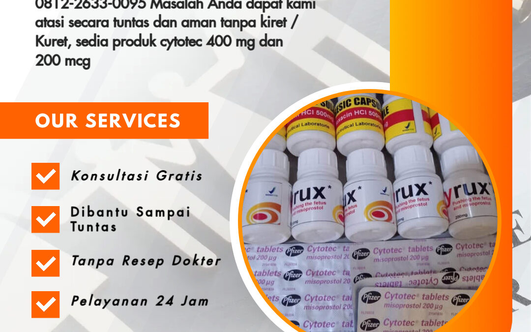 Solusi Telat Haid Obat Cytotec 400mcg / Gastrul Aman untuk Melancarkan Menstruasi 081226330095