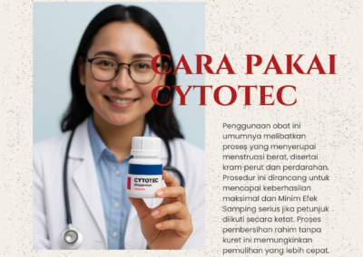 Misoprostol Cytotec 400 Mcg Obat Aborsi Penggugur Kandungan 1 sampai 8 bulan tanpa kuret Menurut Medis | Dr. Lisa spOG 082289981098
