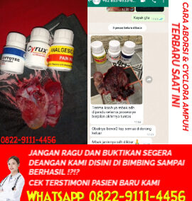 Jual Obat Aborsi Asli: Bisa COD / Bayar Ditempat, Ampuh, dan Aman Efek Samping